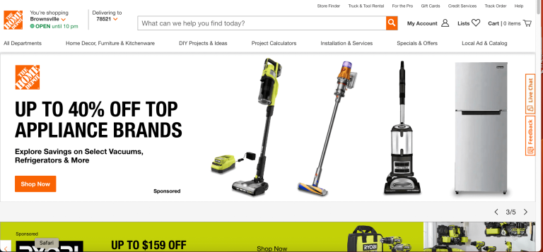 Home Depot Affiliate Program