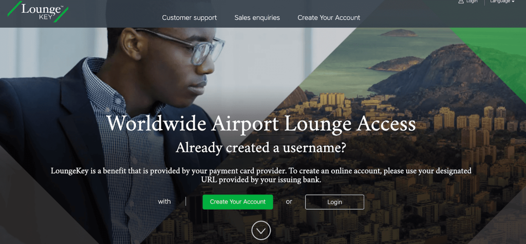 What is a LoungeKey pass?