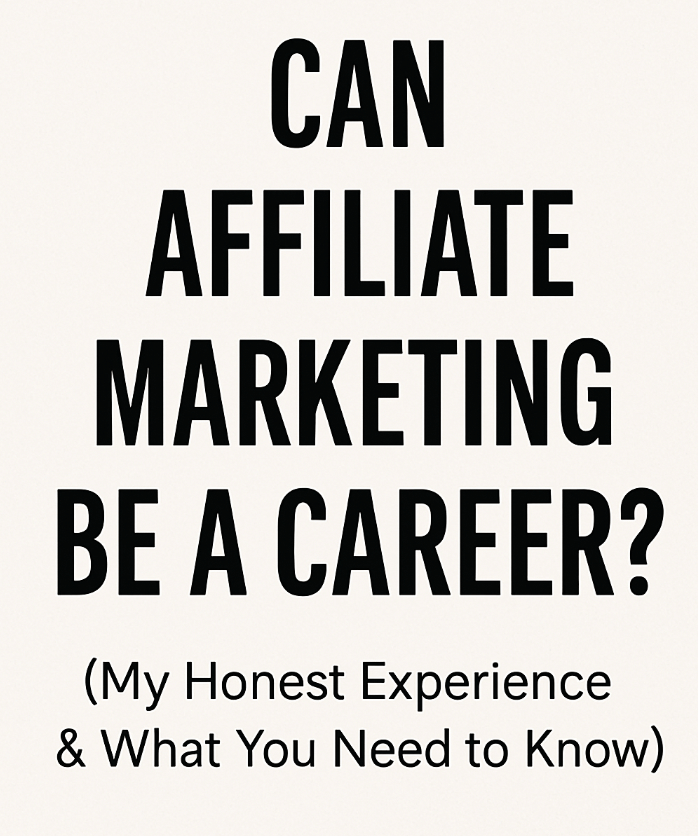 Can Affiliate Marketing Be a Career
