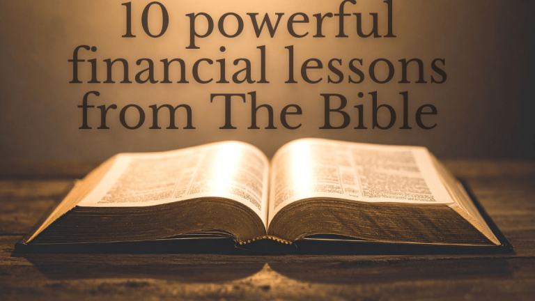 10 powerful financial lessons from The Bible