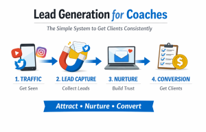 Lead Generation for Coaches: The No-Fluff System to Attract Clients Consistently