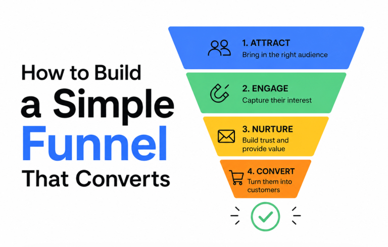 How to Build a Simple Funnel That Converts (Step-by-Step Guide)