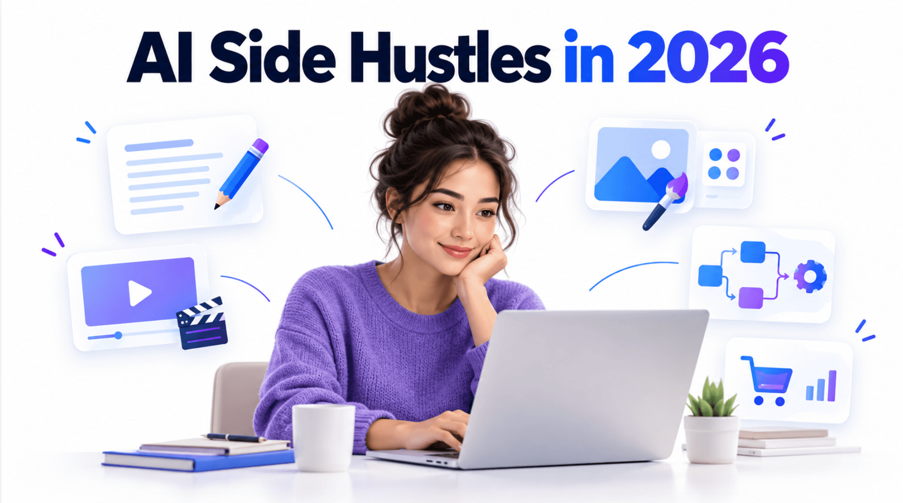 AI Side Hustles in 2026: 15 Beginner-Friendly Ways to Make Money With AI