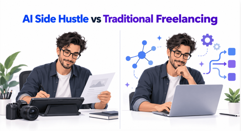 AI Side Hustle vs Traditional Freelancing: Which Pays Better in 2026?